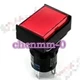 1PCS NEW IDEC 16MM aperture with light button switch AL6H-M14RC AL6-M #YT