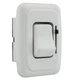 RecPro RV 12V DC Toggle Style Light Switch with High-Side Dimmer White