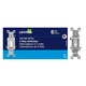 Leviton White 15A 3-Way Toggle Switch, 6-Pack