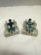 Lot of 2 - Square D Class 9999 Type SF-4 Fuse Holder with Fuses