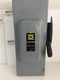 SQUARE D HU363 100 AMP 600 VOLT 3 PHASE N/FUSED DISCONNECT..D-1639
