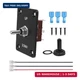 Momentary Toggle Switch Waterproof 12V DC 30A SPDT 3 Way Toggle Switch 3 Pin (ON