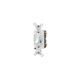 Leviton 54521-2W Toggle Switch 20A Single Pole 120/277V Commercial White