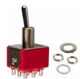 7301SYZQE C&K SWITCH TOGGLE ON-NONE-ON .420 ACTUATOR 5A 120VAC 28VDC