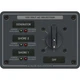Blue Sea 8366 Marine AC Rotary Switch Panel 30 Ampere 3 positions + OFF, 2 Pole