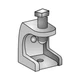 O-Z Gedney IS-503, 1/2" Square Head Screw, Iron, Rigid Conduit Beam Clamp, 1 pc