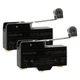 Baomain Micro Switch Z-15GW2S-B (LZ15-GW2M-B) 3-Screw Terminal Long Hinge Roller