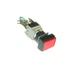 ALCOSWITCH   164TL   RED ILLUMINATED MOMENTARY PUSHBUTTON 5 AMP 250 VAC