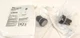 4x Siemens Push Button Illuminated 22mm, Clear, 3SU1001-0AB70-0AA0