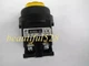 1pc New Fuji Yellow Head Lighted Push Button Switch AR30EOL E3