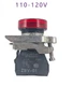 1PC NEW Schneider Indicator light XB4BVG4 ZBV-G1 red 110-120VAC #YY