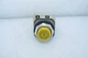 ALLEN BRADLEY 800T-B  YELLOW PUSHBUTTON 