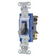 BRYANT 4803BGRY Wall Switch,15A,Gray,3-Way Type,Toggle 52HE51