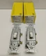LOT OF 2 NEW OLD STOCK! HUBBELL 20A 120/277V SINGLE POLE WHITE SWITCHES CS120W