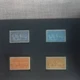 United States Special Delivery Stamps 10c 13c 15c 17c Mint Hinged Blue Orange