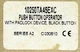 EATON CUTLER HAMMER 10250TA45EXC Black Mushroom Head 2 Position Momentary