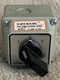 Baomain Rotary Cam Switch w/ Master Switch Exterior Box SZW26-20/D202 2D+box