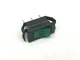 (3-Pack) Oslo Single Pole Lighted Rocker Switch, Green 20A 125/250VAC 1HP