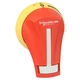 GS2AH120, Schneider Electric, External rotary handle, TeSys GS, red handle