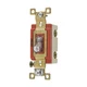BRYANT 4903PLC120 Light Wall Switch,Clear,20A,3-Way Switch 49YZ67