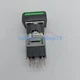 1PCS Fuji Green Illuminated Button AH164-TL AH164TL New