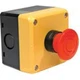 1PC IDEC CORPORATION FB1W-HW1B-V411R Switch and enclosure, 40mm head, Pushl