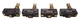 LOT OF 4 MICRO SWITCH BZ-2RQ69  LIMIT SWITCH BASIC 15AMP 125/250/480VAC:15
