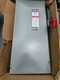 GE/ABB HD SAFETY SWITCH, TH3363R, 100 A, 3 P, 3 W, 600 V, FUSIBLE. OUTDOOR. NEW.