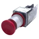 Allen Bradley 800MR-D6D2 Red Mushroom Momentary Push Button 22mm, 300VAC, 1NC