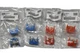 Fuji Electric AR9B290 Blue (x4) and AR9B291 Red (x4) Contact Block LOT