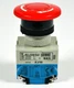 IDEC AVW 41-10650 Red Mushroom Head Push Twist Button w/ HW-C10 & HW-C01