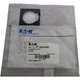 NEW Eaton E22NS36 Legend Plate Black Aluminum Blank for 22mm Pushbuttons