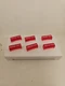 New Lot Of 6 Cutler Hammer E30kg11 E30 Type G Red Motor Run Lens E30k G11