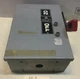 GE Safety Switch DISCONNECT TYPE 12 CAT#THN3361J 30A 600V NON-FUSIBLE