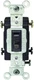 Leviton Toggle Switch Double Pole 20 Amp Brown Csa Boxed