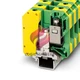 NEW 10pcs PHOENIX USLKG 50 0443049 Ground Terminal 2 Connections Green-yellow