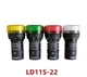 10PCS NEW DELIXI LD11s-22 LD11s22 LED INDICATOR LIGHTS 24VAC/DC 220VAC 380VAC