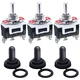 Twidec/3Pcs Heavy Duty Rocker Momentary Toggle Switch (ON)-OFF-(ON) 