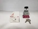 IDEC ASW21K11 SELECTOR SWITCH W/KEYS 2 POSITION 1 NO 1NC NIB