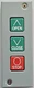 GLEASON-AVERY  3 PUSH BUTTON STATION PBU-3 3A 240VAC - NEW  - FREE SHIPPING!