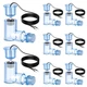 Feekoon 8 Pack SS2 Float Switch L Shape for Easy Installation, AC Float Switc...
