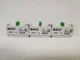 LOT OF (3) NEW OLD STOCK! BACO CONTACT BLOCKS 33E10