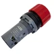 ABB CE3T-10R-02 PUSHBUTTON SWITCH RED