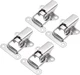 uxcell 1.61-inch SUS304 Stainless Steel Draw Toggle Latch Clamp for Silver 