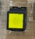 Fuji Electric 22mm Square Push button with Light AR22F0M /AR22F0M-10E3Y 1NO