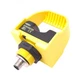 Banner STBVR81Q6 Safety Optical Touch Button, 20-30VAC/DC, 2 Relay Out, 5-Pin QD