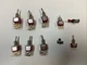 C&K 7301 RIGHT ANGLE TOGGLE SWITCH DPDT2A/250VAC 5A (6PC)120VAC+(4)Others..B19-9