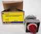 Square D 9001KXSAERH1 Non-Illuminated Selector Switch w/ Contact Blocks 2POS