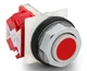 Schneider Electric 9001KR3RH6Y238 10A 30mm 600V~ Red Push Button Used