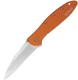 Kershaw Leek, Orange Pocket Knife (1660OR), 3 Bead-Blasted High-Performance S...